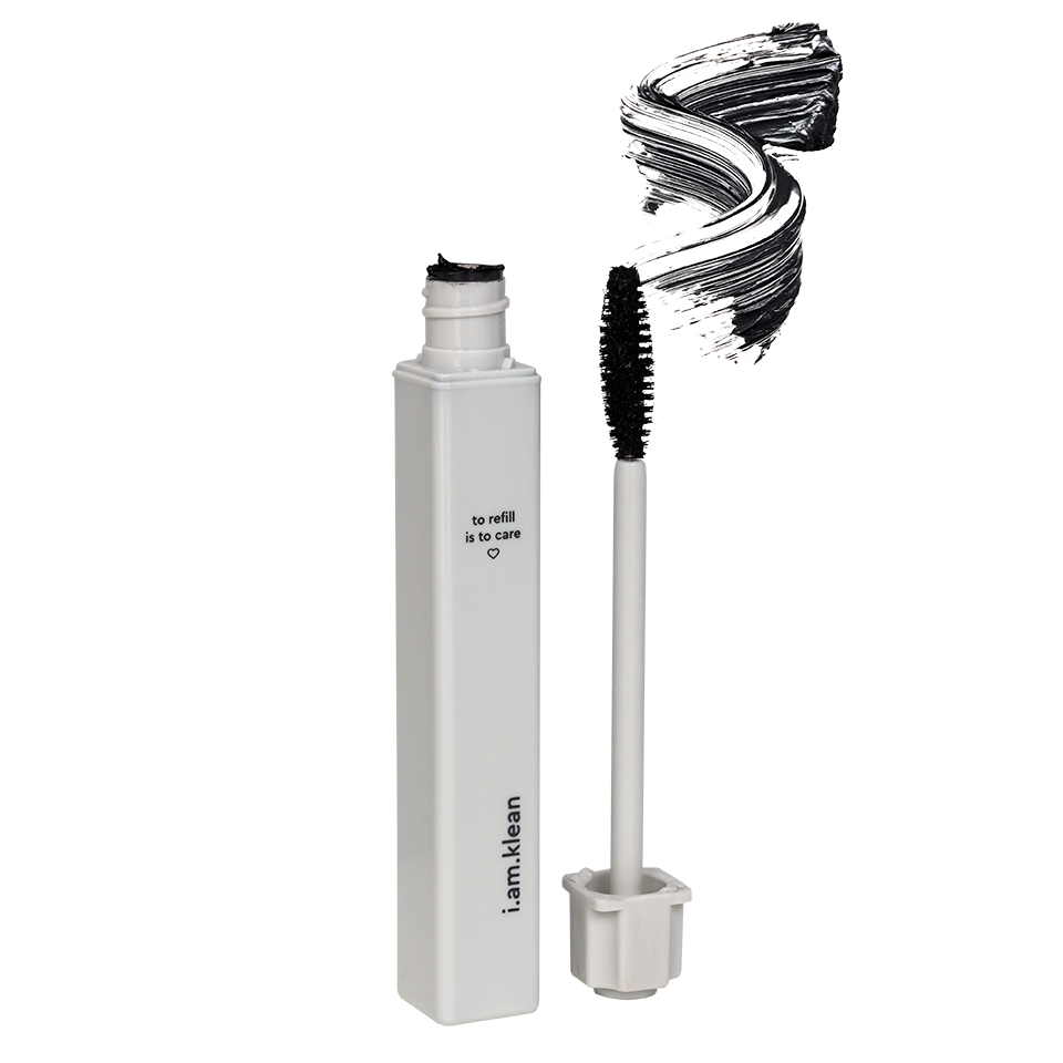 Lash Lock refillable zwarte mascara - Voor hooded eyes - i.am.klean