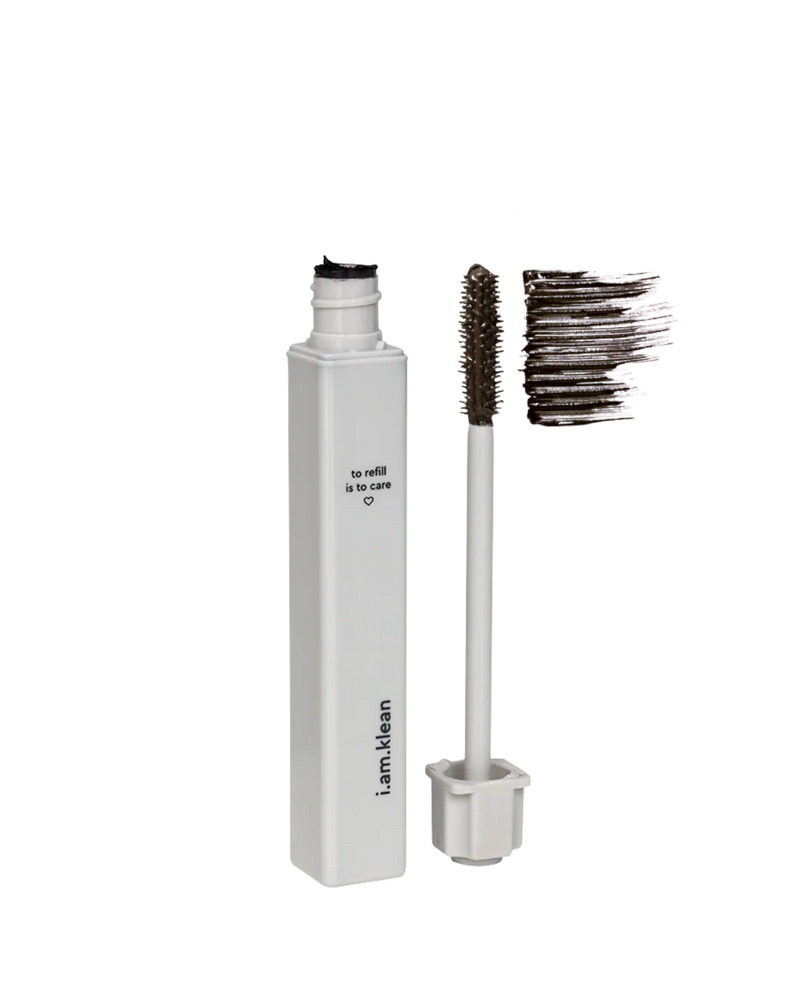 Refillable Mascara Pure Definition Brown - bruine mascara - i.am.klean