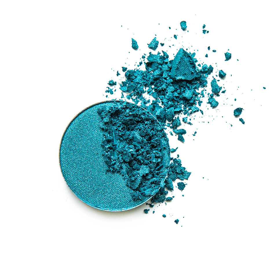 Compact Mineral Oogschaduw - Bright (turkoois blauw) - i.am.klean