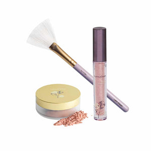 Glitter all over the place - Cadeaubox Minerale Make-up - i.am.klean